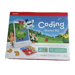Osmo Coding Starter Kit Ages 5-10 STEM Coding Adventures For iPad Brand NEW